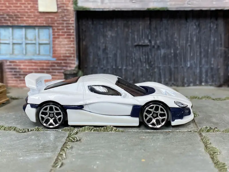 Loose Hot Wheels - Rimac Nevera - White 1