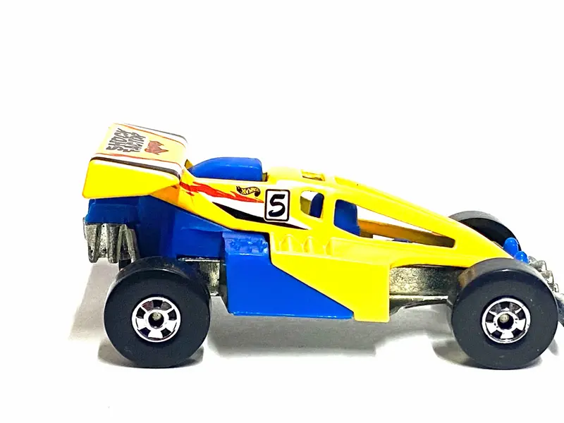 Loose Hot Wheels - Shock Factor Dune Buggy - Yellow And Blue 1