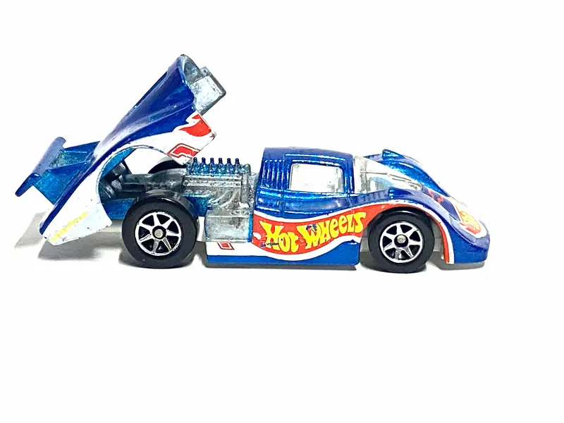 Loose Hot Wheels - Sol-Aire Cx4 Race Car - Hot Wheels Blue 1