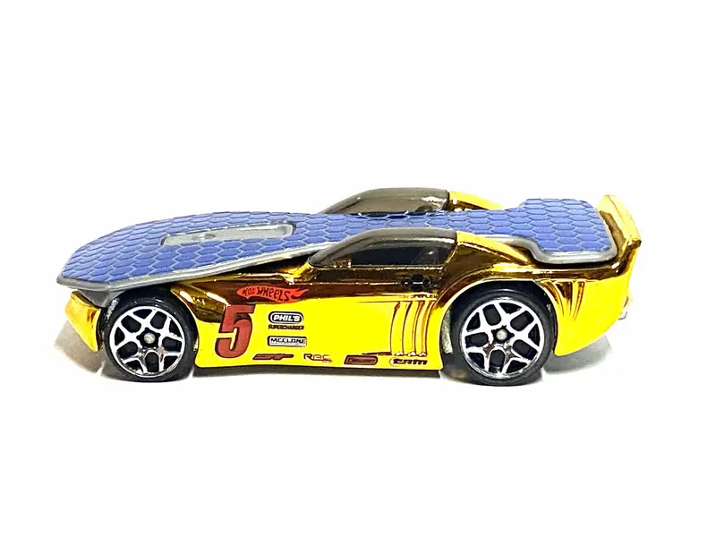 Loose Hot Wheels - Solar Reflex - Gold And Blue 1