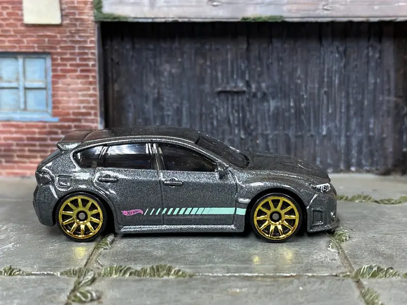 Loose Hot Wheels - Subaru Wrx Sti - Gray 1