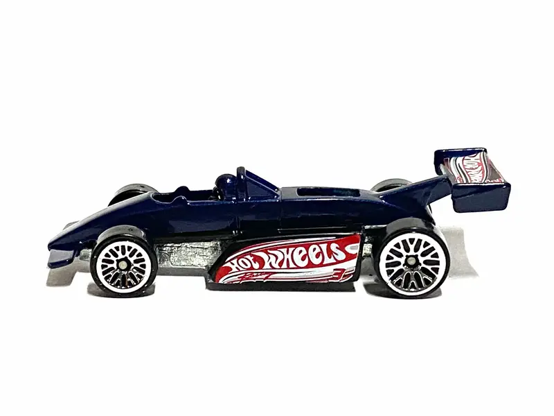 Loose Hot Wheels - Thunderstreak Indy Car - Black And Blue Hot Wheels 1