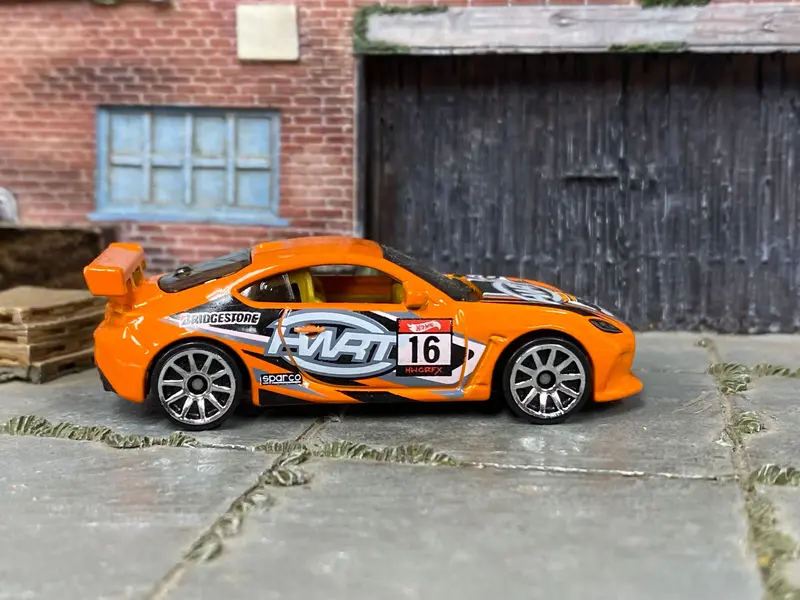 Loose Hot Wheels - Toyota Gr86 Cup Race Car - Orange 1