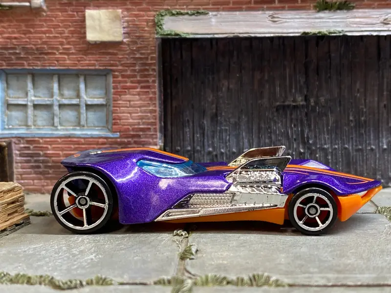 Loose Hot Wheels - Twin Mill Iii - Purple And Orange 1