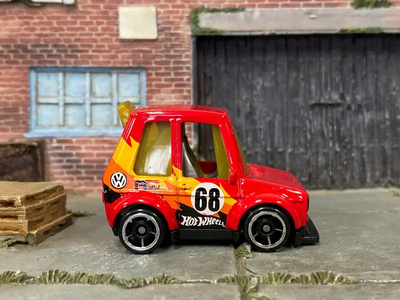 Loose Hot Wheels - Vw Gulf Toon'd - Red 68 1