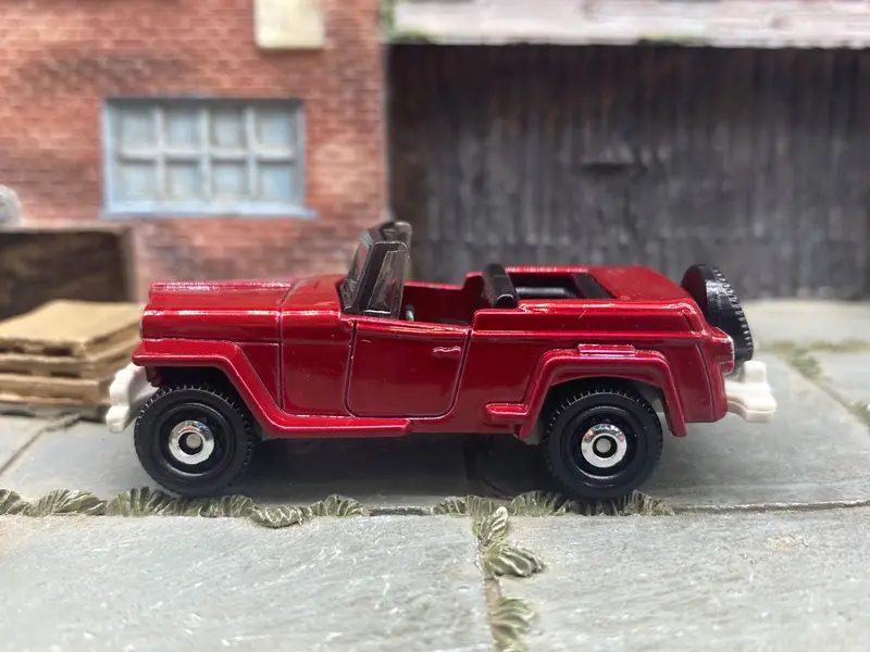 Loose Matchbox - 1941 Willys Jeepster - Dark Red 1