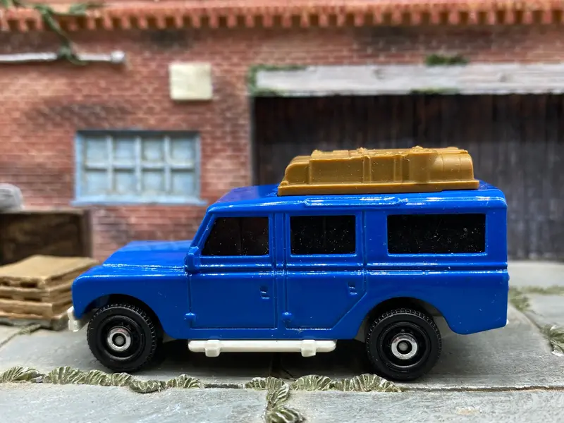 Loose Matchbox - 1965 Land Rover Gen Ii Safari - Blue 1