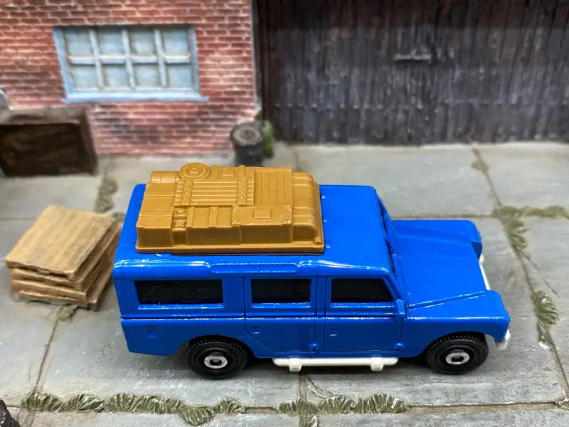 Loose Matchbox - 1965 Land Rover Gen Ii Safari - Blue 2