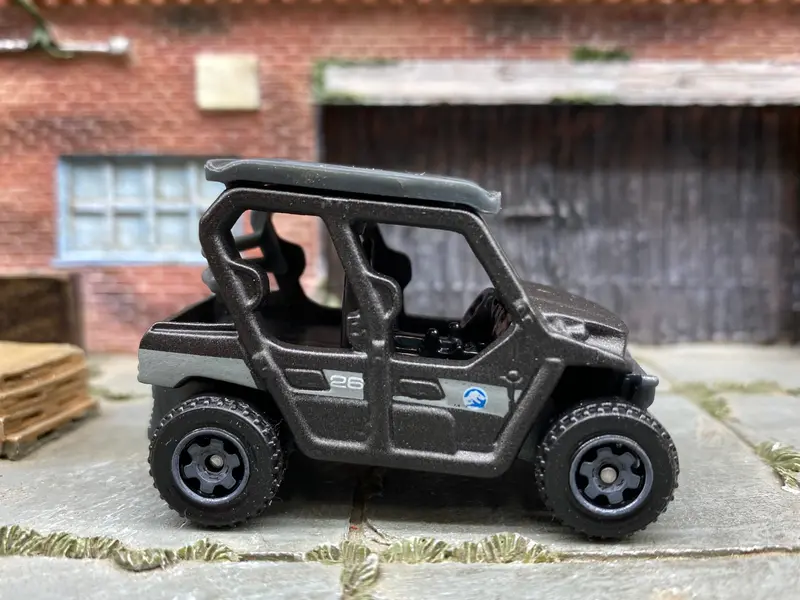 Loose Matchbox - 2015 Kawasaki Teryx 4 Le Buggy - Dark Gray 1