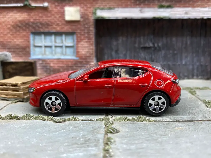 Loose Matchbox - 2019 Mazda 3 - Red 1