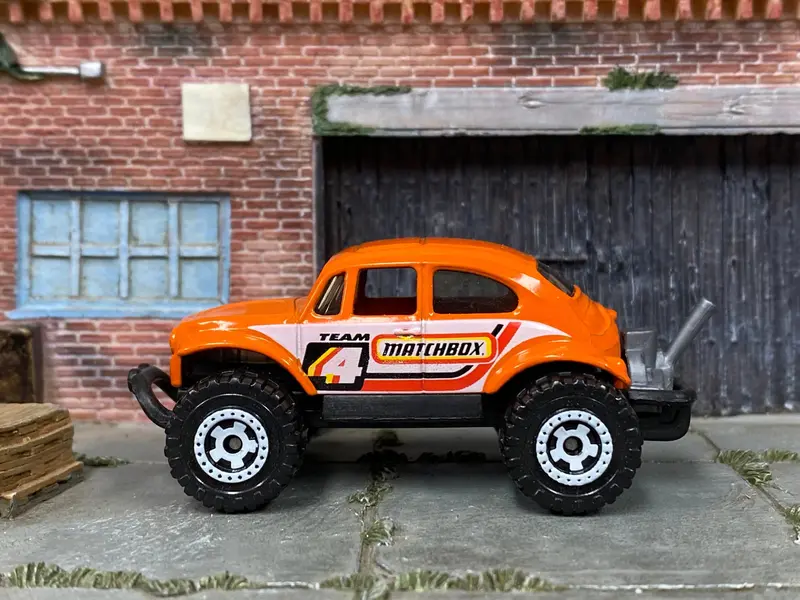 Loose Matchbox - Volkswagen Beetle 4X4 Off Road - Orange Matchbox 1
