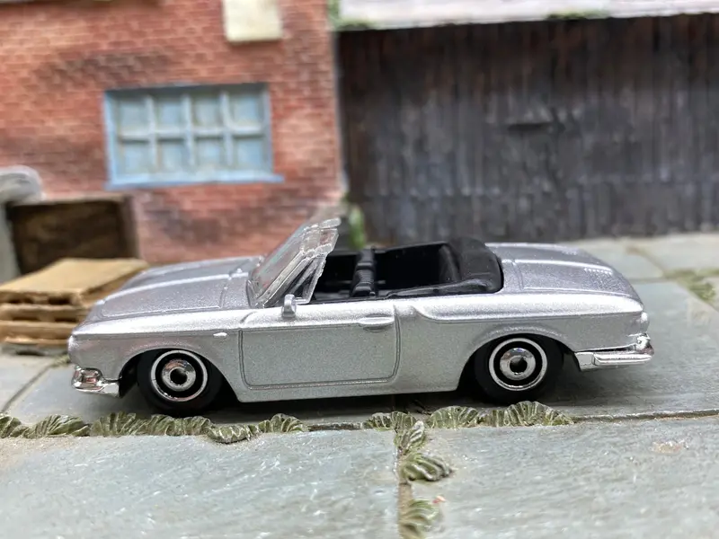 Loose Matchbox - Vw Volkswagen Type 34 Karmann Ghia - Silver 1