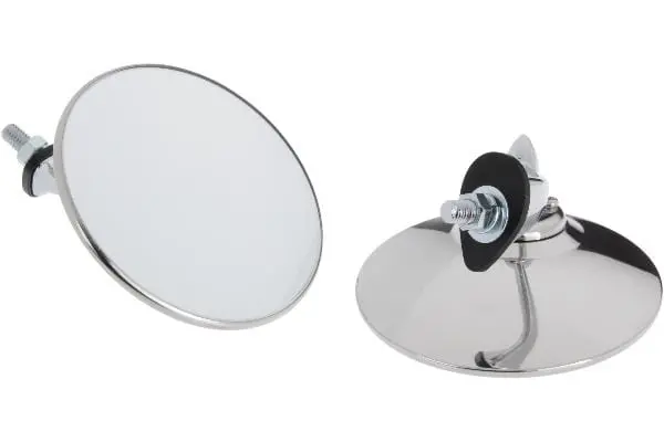 Lucas Style Door Mirrors Pair - Alfa / Bmw / Fiat / Lotus / Mg / Porsche / Triumph 1