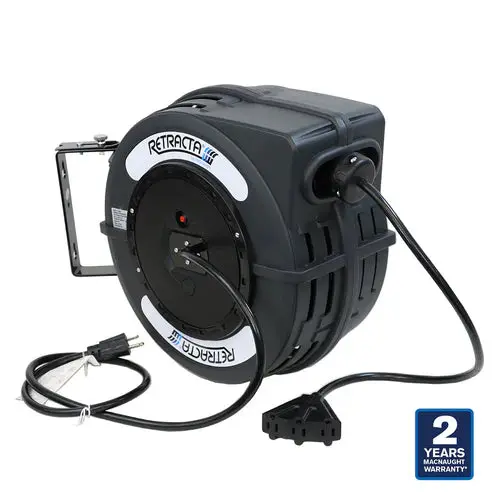 Macnaught C1 Retracta 65Ft Heavy Duty Electric Cable Reel 1