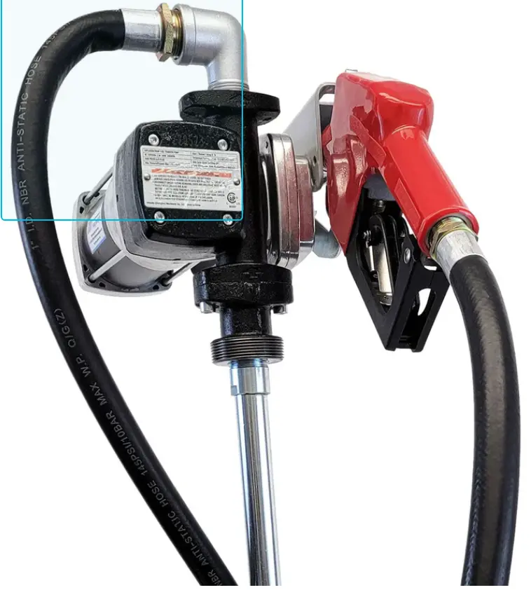 Macnaught M3 12V 20Gpm High Flow 1" Fuel Transfer Pump. 1