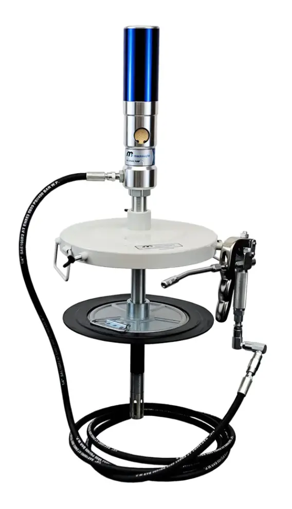 Macnaught M3 50:1 Grease Pump For 5 Gallon Pails - 1.76 Ppm Grease Delivery - Pn# M3gp5 1