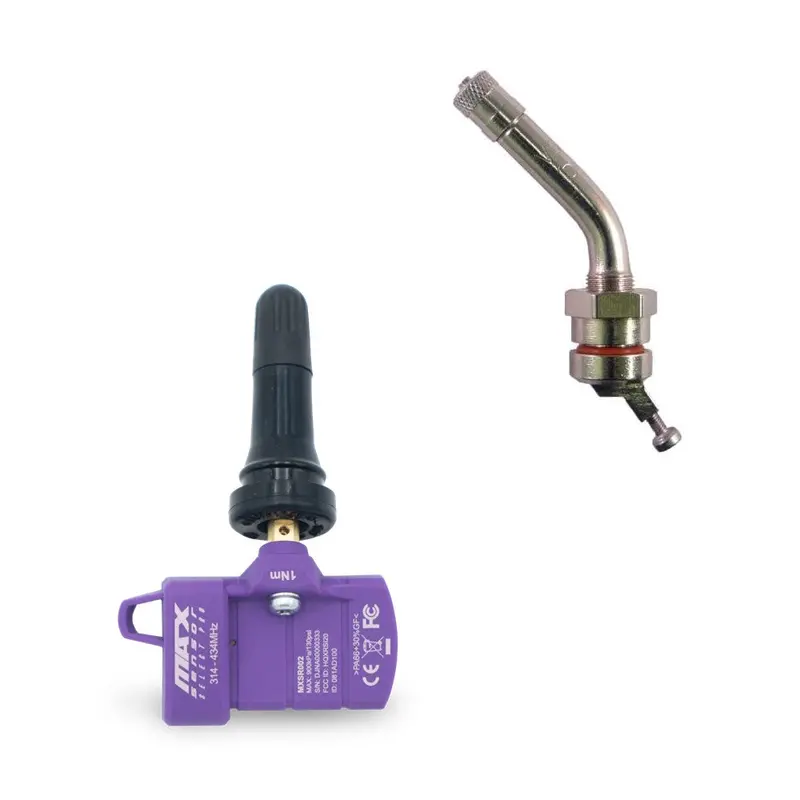 Max Gen 5 (Multi-Frequency) Rubber Tpms Sensors W/ Large Stems (For 19.5 And Kg1) Set Of 6 1