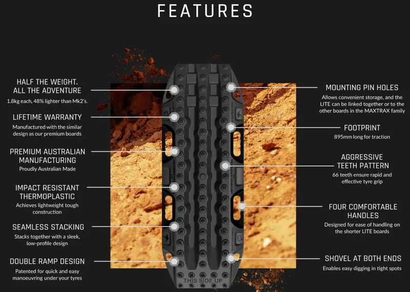Maxtrax Lite Black 1