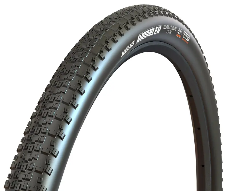 Maxxis Rambler Tr Exo Dual 60Tpi Tire Tanwall 700C X 50Mm 1