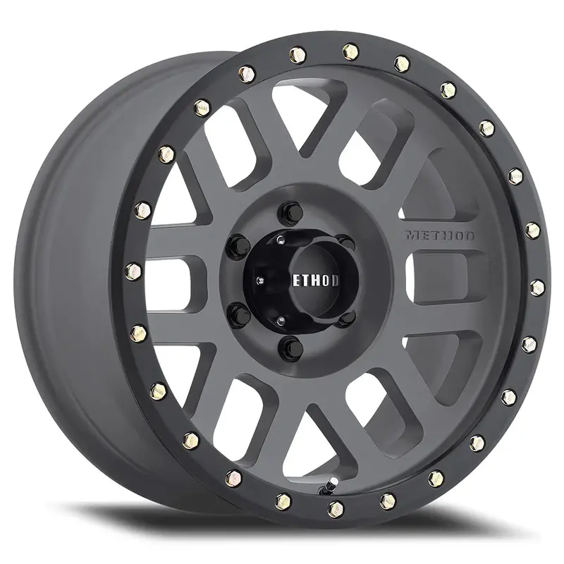 Method Race Wheels 309 | Titanium - Matte Black Lip 1