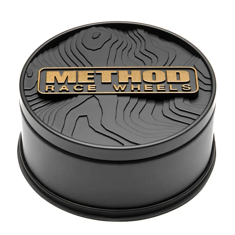 Method Race Wheels Center Cap - Topo Push Through Bronze 1