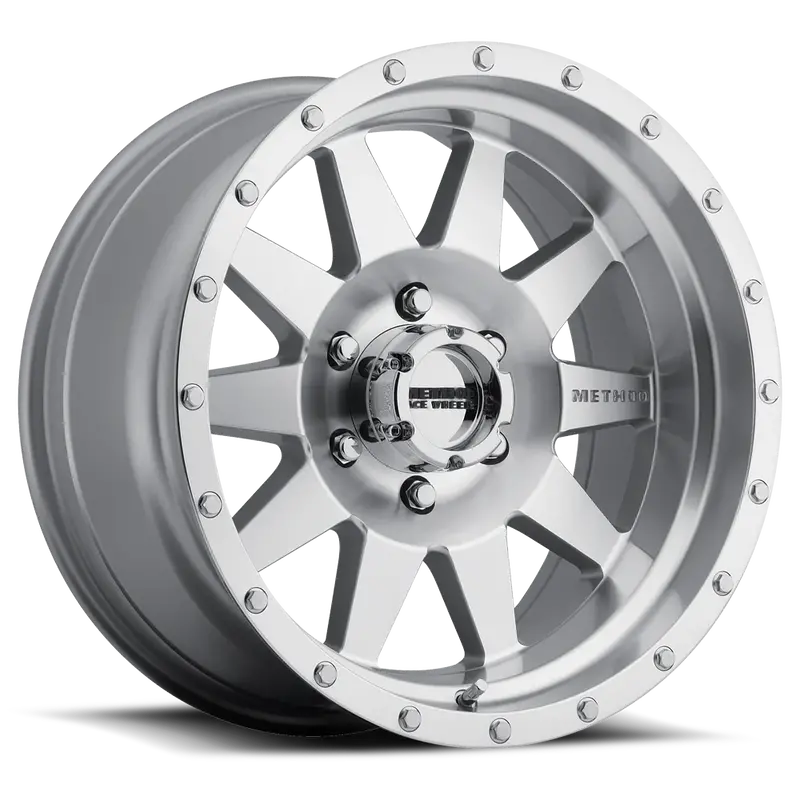 Method Race Wheels The 301 Standard Machined Clear Coat 1