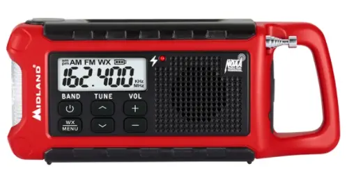 Midland E+Ready Compact Emergency Crank Wx Radio Er50 1