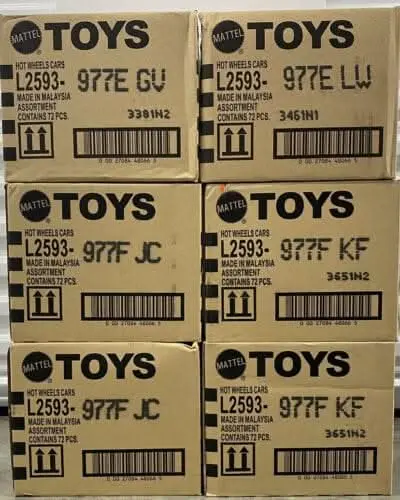 Monthly Case Club | Factory-Sealed Hot Wheels Case Subscription Box (72 Cars) 1