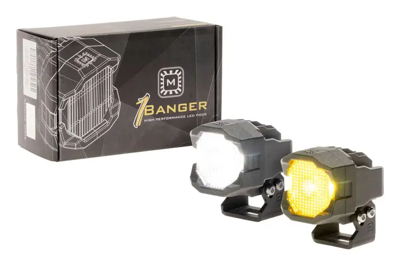 Morimoto 1Banger Led Pods: Hxb Flood Beam 1