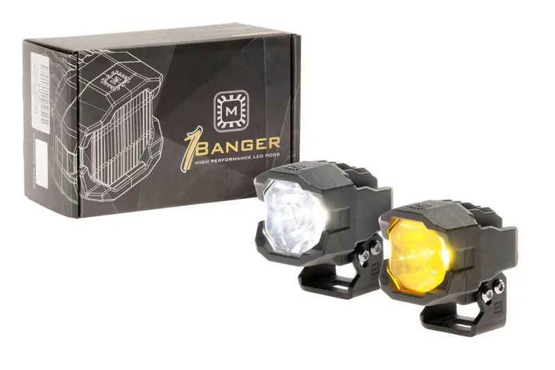 Morimoto 1Banger Led Pods: Hxb Spot Beam 1
