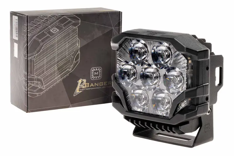 Morimoto Bigbanger Led Pods: Hxb Spot Beam 1