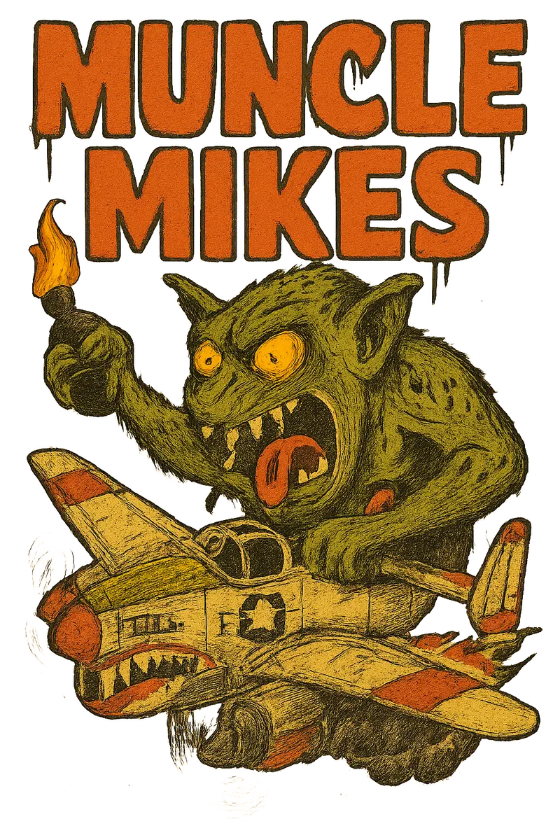 Muncle Mikes Hot Rod And Rat Rod Shirt Mayhem! Monster Rods! (001) 1