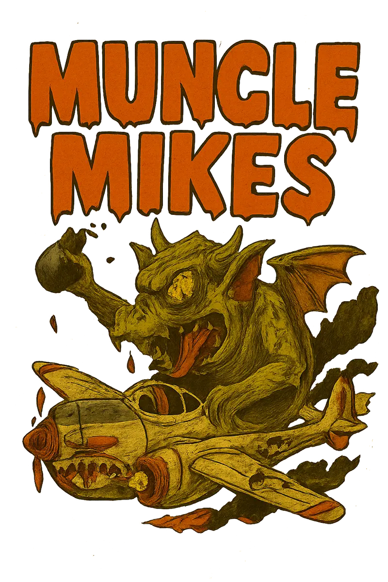 Muncle Mikes Hot Rod And Rat Rod Shirt Mayhem! Monster Rods! (002) 1