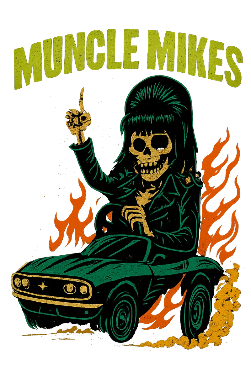 Muncle Mikes Hot Rod And Rat Rod Shirt Mayhem! Monster Rods! (012) 1