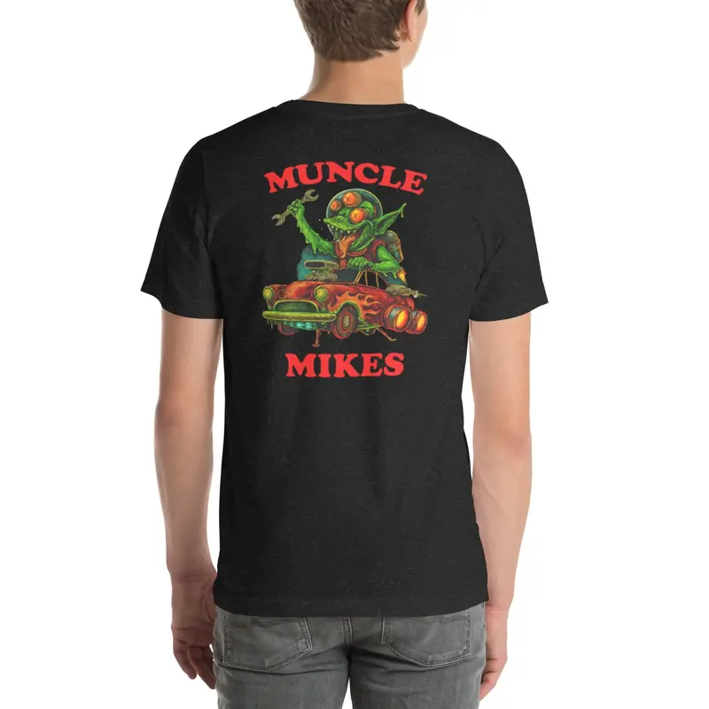 Muncle Mikes Hot Rod And Rat Rod Shirt Mayhem! Monster Rods! (024) 1