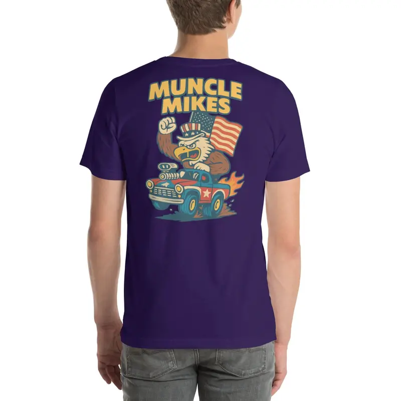 Muncle Mikes Hot Rod And Rat Rod Shirt Mayhem! Monster Rods! (027) 10