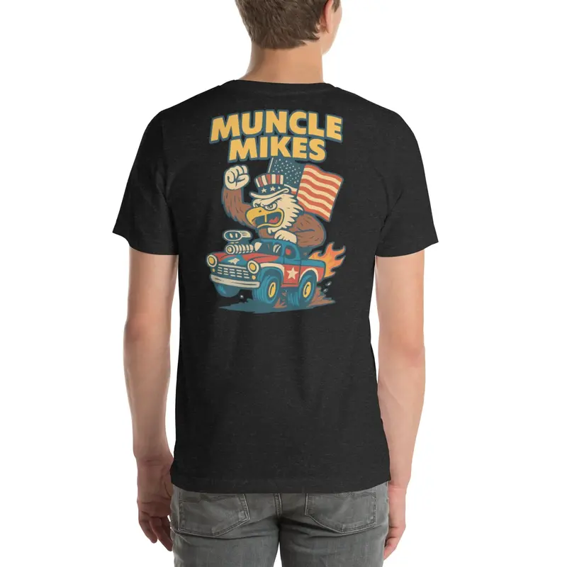 Muncle Mikes Hot Rod And Rat Rod Shirt Mayhem! Monster Rods! (027) 3