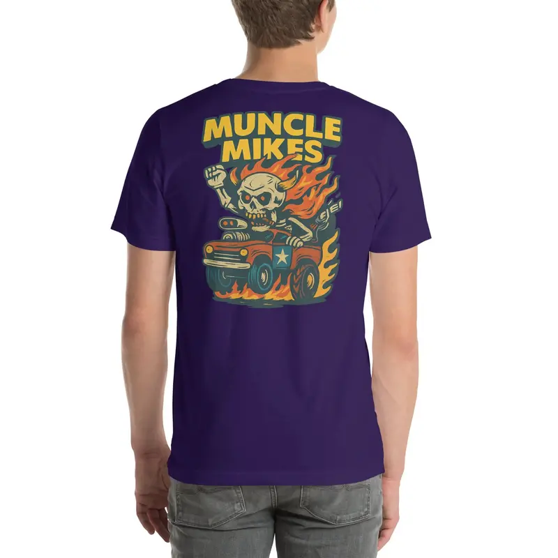 Muncle Mikes Hot Rod And Rat Rod Shirt Mayhem! Monster Rods! (028) 10