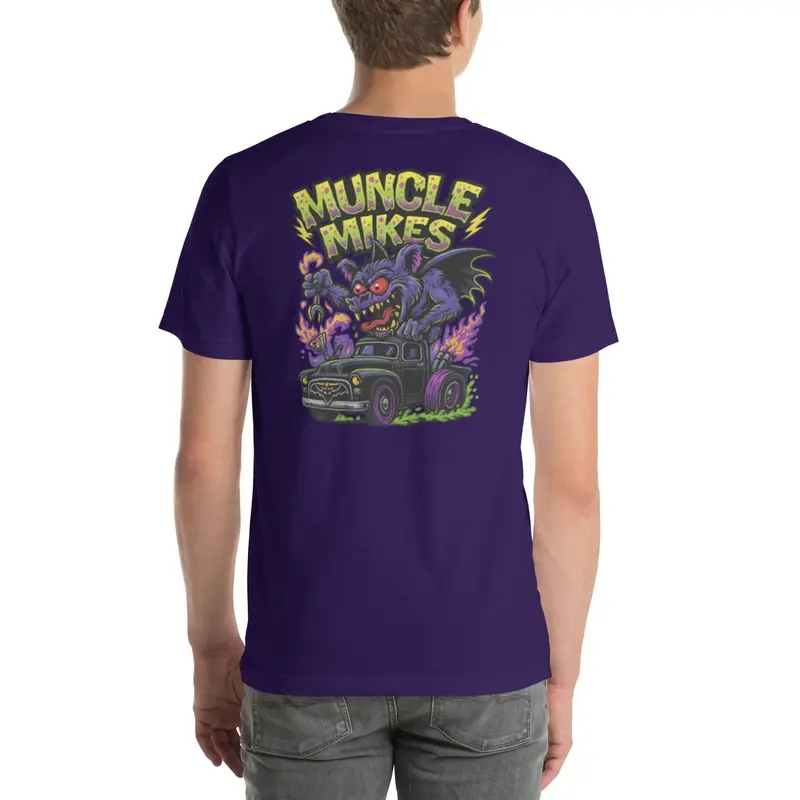Muncle Mikes Hot Rod And Rat Rod Shirt Mayhem! Monster Rods! (029) 10