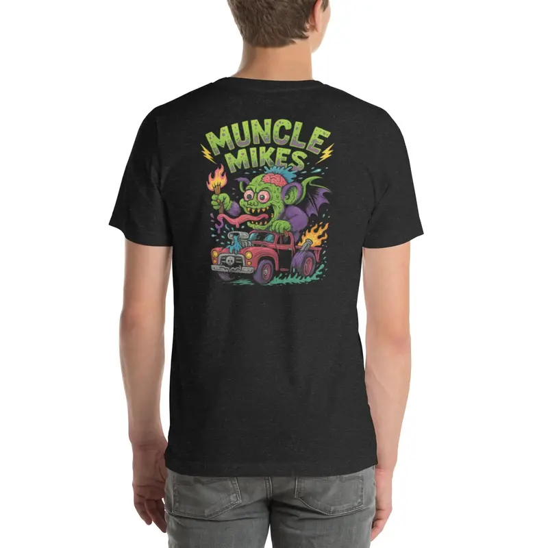 Muncle Mikes Hot Rod And Rat Rod Shirt Mayhem! Monster Rods! (030) 2