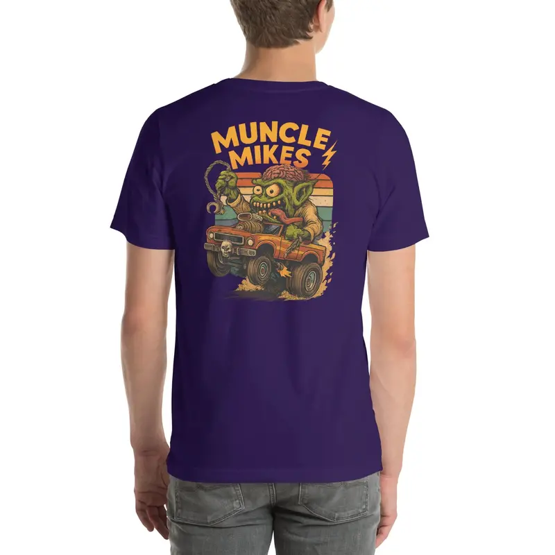 Muncle Mikes Hot Rod And Rat Rod Shirt Mayhem! Monster Rods! (034) 10