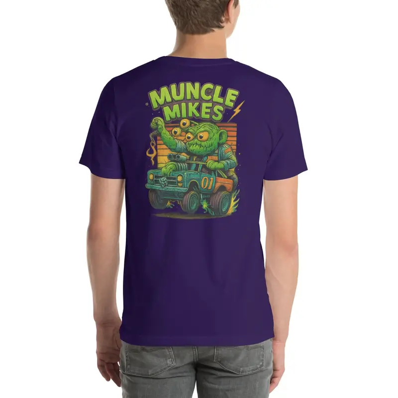 Muncle Mikes Hot Rod And Rat Rod Shirt Mayhem! Monster Rods! (035) 10