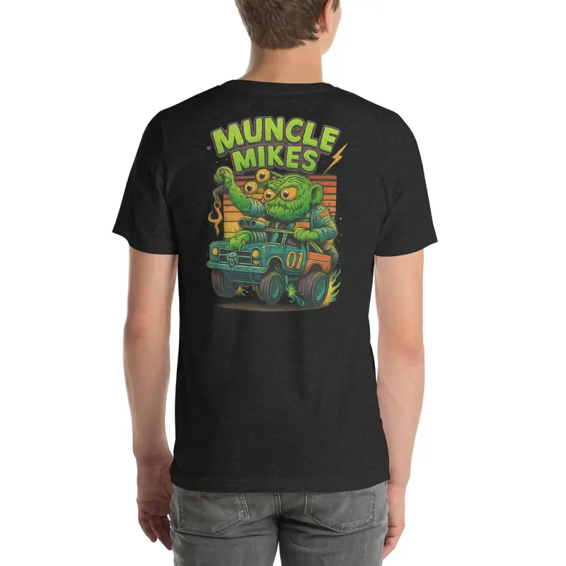 Muncle Mikes Hot Rod And Rat Rod Shirt Mayhem! Monster Rods! (035) 3