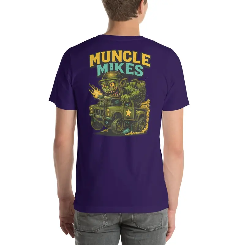 Muncle Mikes Hot Rod And Rat Rod Shirt Mayhem! Monster Rods! (040) 10