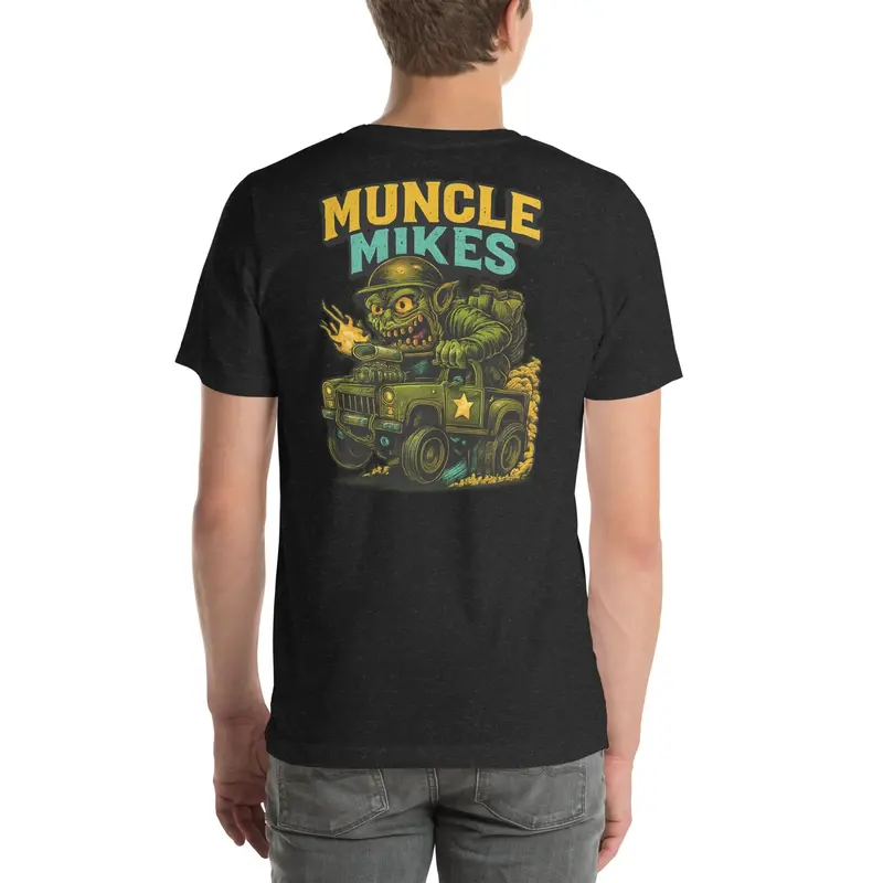Muncle Mikes Hot Rod And Rat Rod Shirt Mayhem! Monster Rods! (040) 2