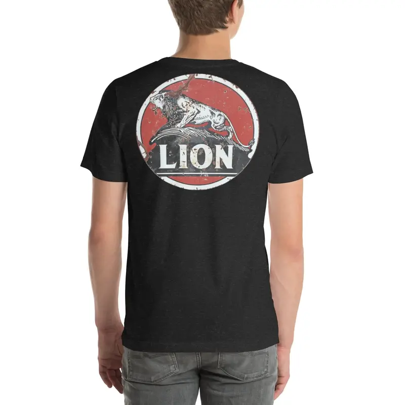 Muncle Mikes Hot Rod And Rat Rod Shirt - Vintage Gas And Oil Shirt - Lion Gas 2