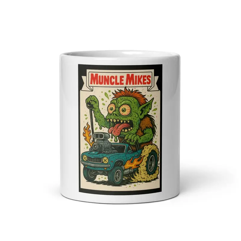 Muncle Mikes Hot Rod Coffee Mug Mayhem! Hot Rod And Rat Rod Coffee Mugs: Monster Mugs! (004) 1