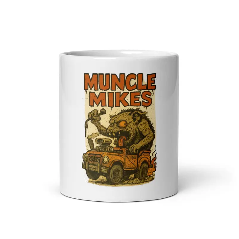 Muncle Mikes Hot Rod Coffee Mug Mayhem! Hot Rod And Rat Rod Coffee Mugs: Monster Mugs! (011) 1