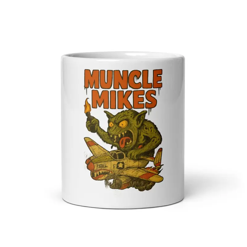 Muncle Mikes Hot Rod Coffee Mug Mayhem! Hot Rod And Rat Rod Coffee Mugs: Monster Mugs! (012) 1