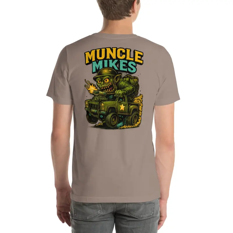 Muncle Mike’s Monster Rods T-Shirt – Bold Hot Rod Artwork (040)